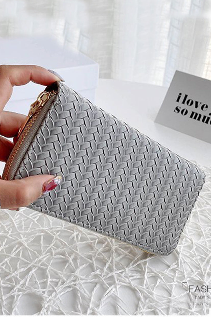 Vegan Leather Long Wallet