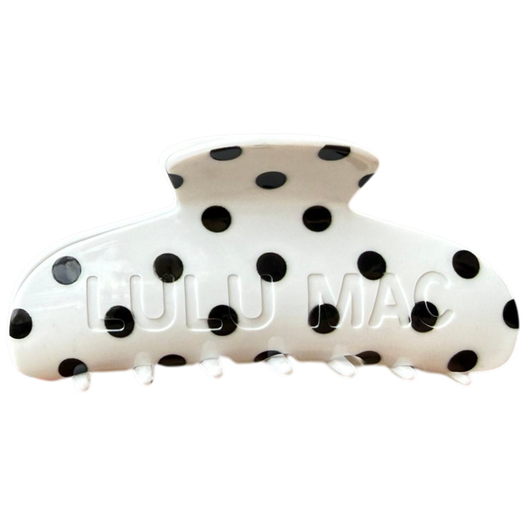 PREORDER - Lulu Mac Hair Clips - Polka Dot