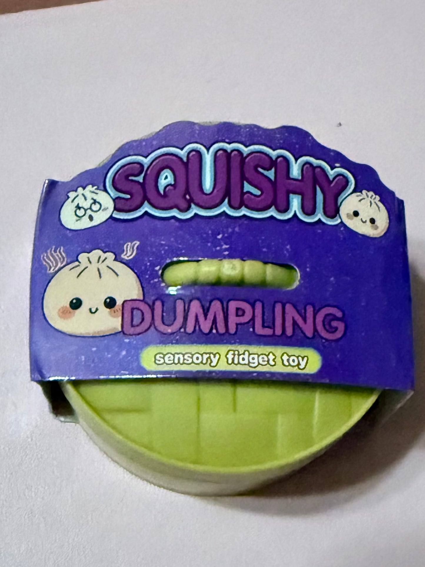 Mini squishy dumplings