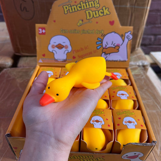 Pinching Yellow Duck Squishy