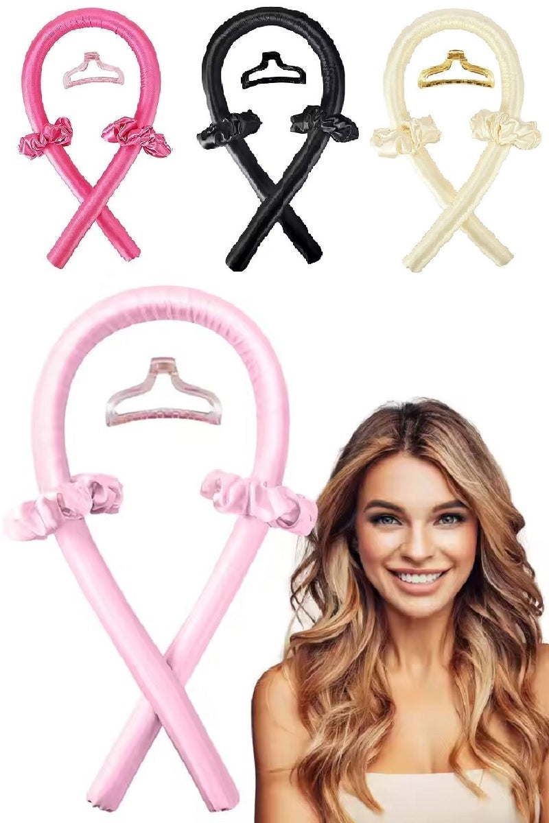 HEATLESS HAIR CURLER CURLING SET