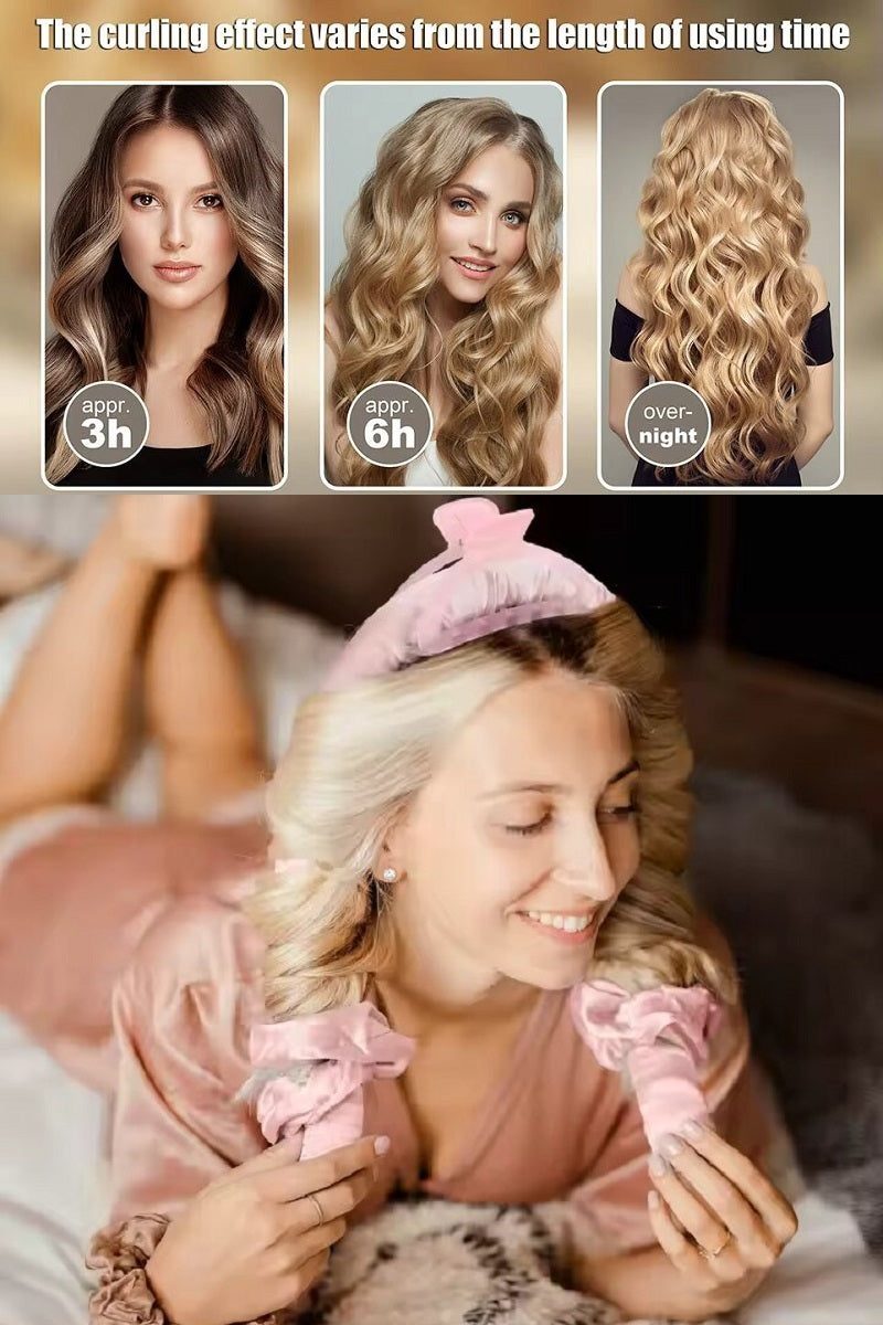 HEATLESS HAIR CURLER CURLING SET