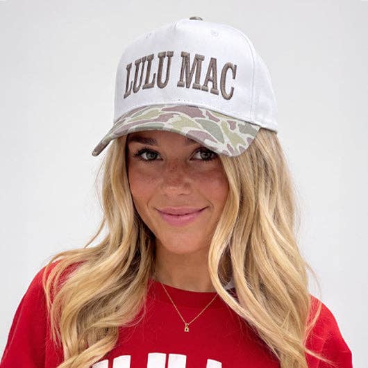 PREORDER - Lulu Mac Light Camo Trucker Hat