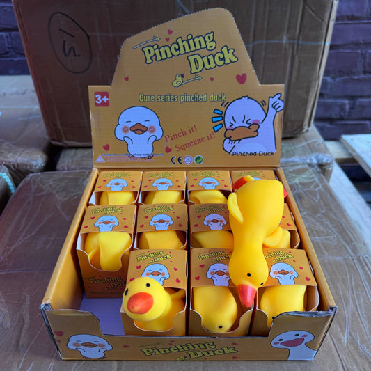 Pinching Yellow Duck Squishy
