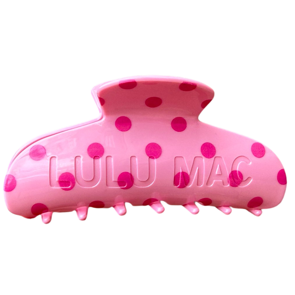 PREORDER - Lulu Mac Hair Clips - Polka Dot