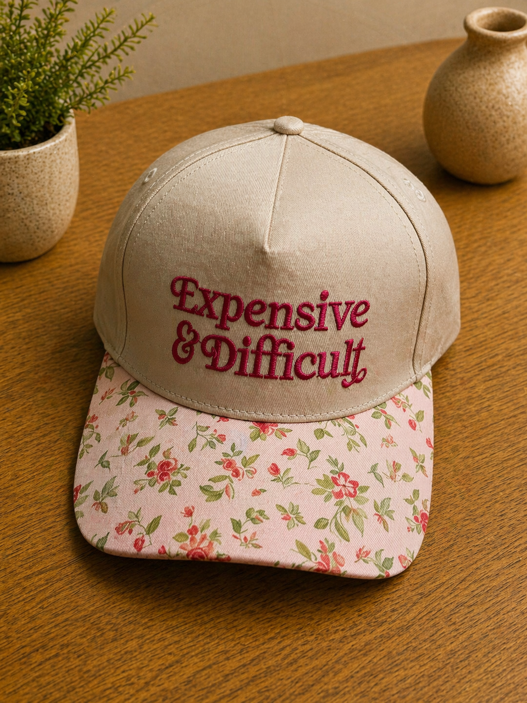 Two Tone Canvas Cotton Hat