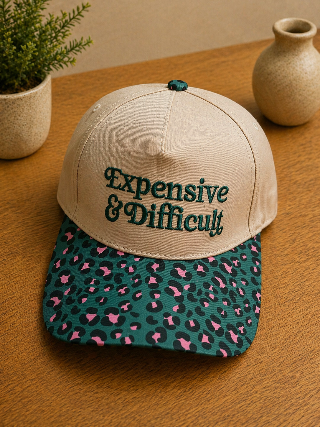 Two Tone Canvas Cotton Hat