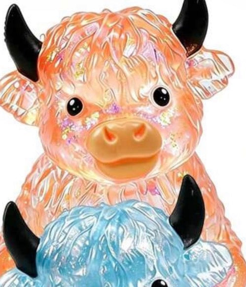 🐮✨ Highland Cow Squishies! ✨🐮
