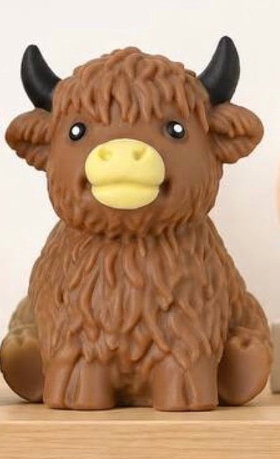 🐮✨ Highland Cow Squishies! ✨🐮