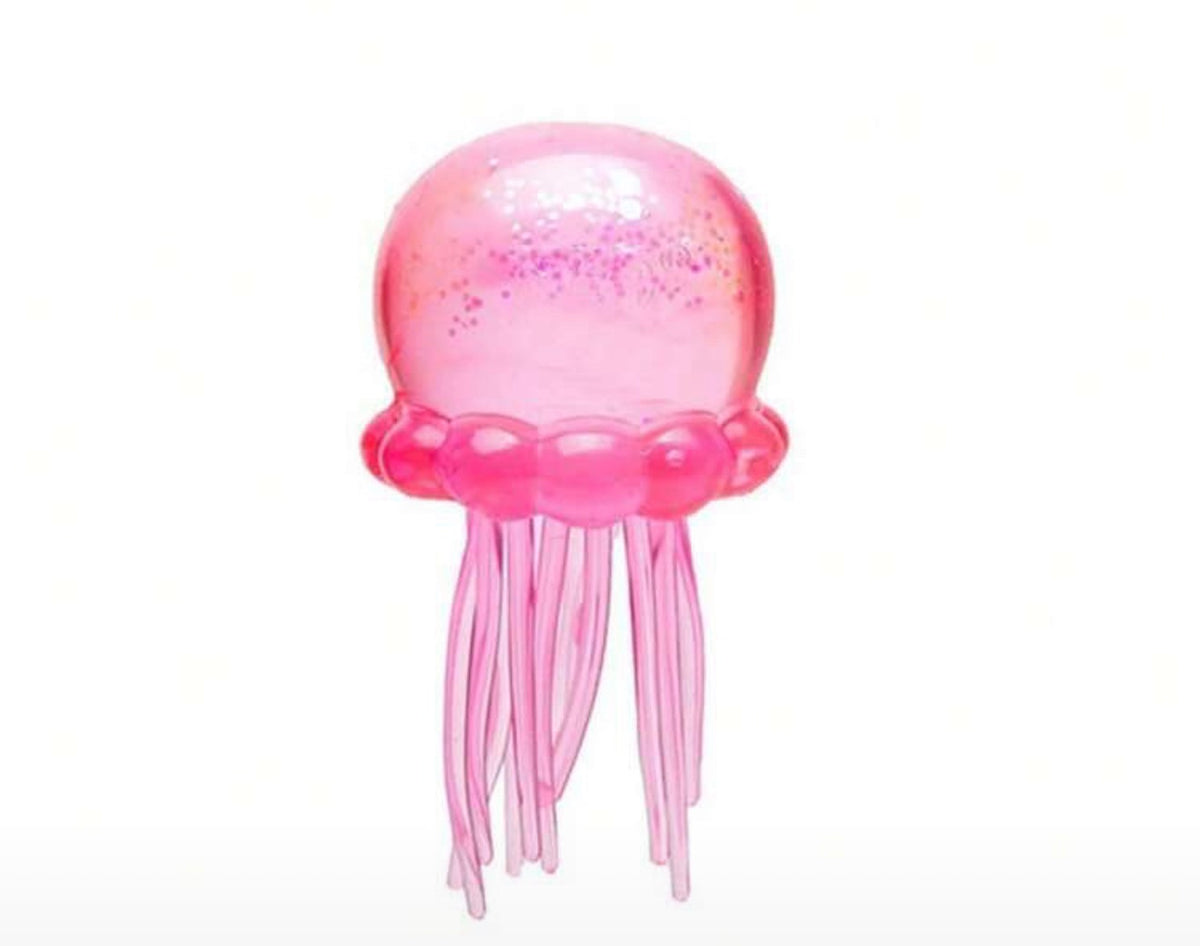 Glitter jellyfish squishy