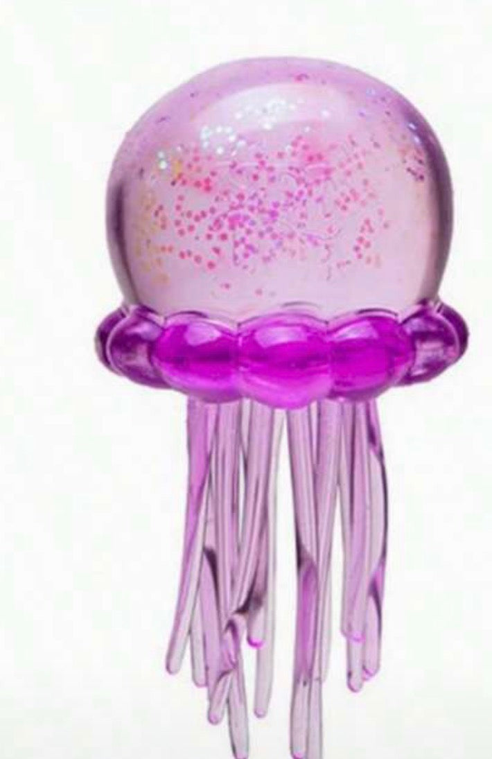Glitter jellyfish squishy