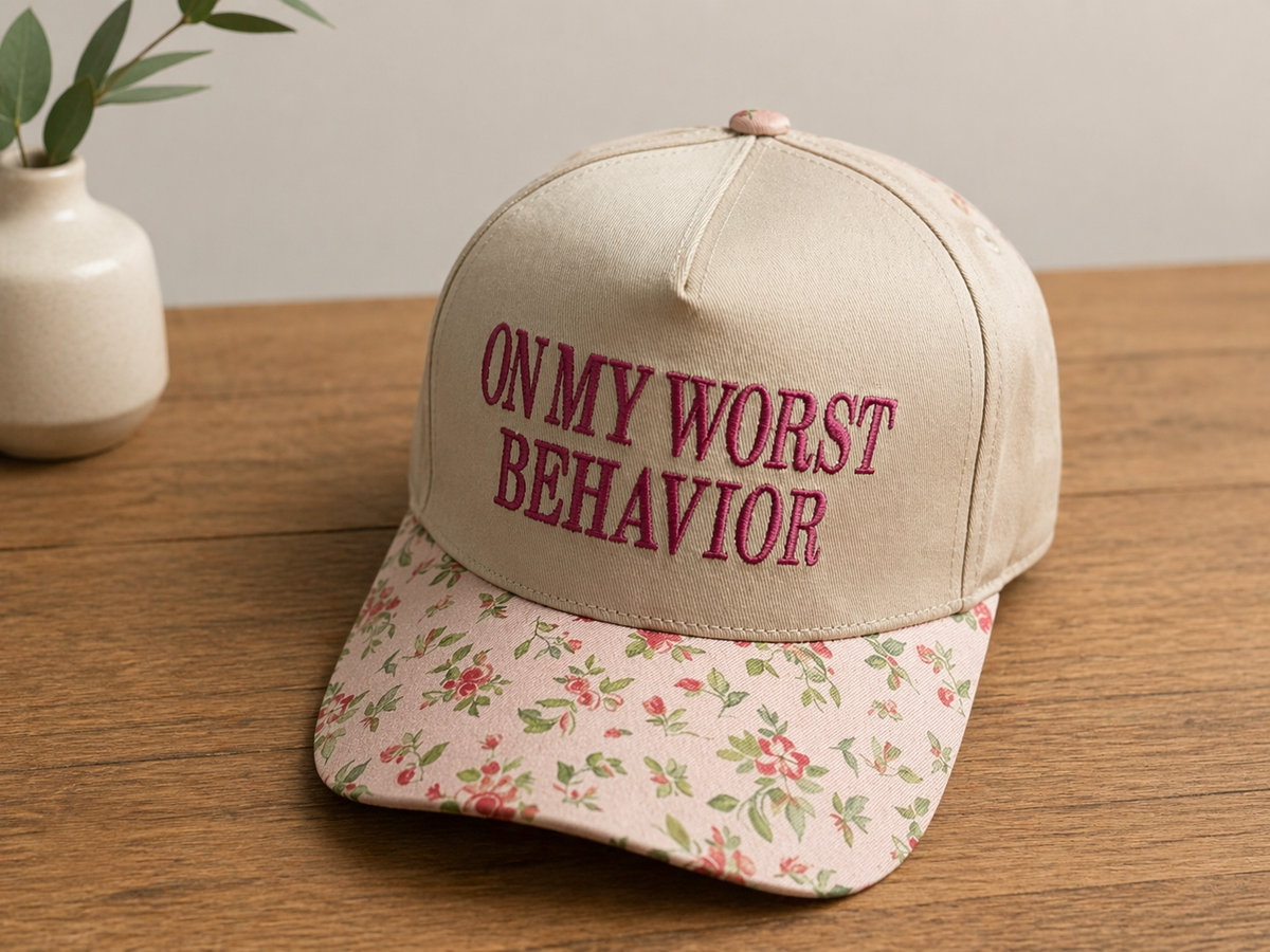 Two Tone Canvas Cotton Hat
