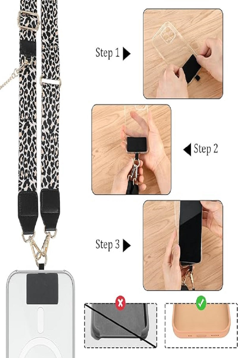 Clip & Go Crossbody Duo Phone Strap and Wallet