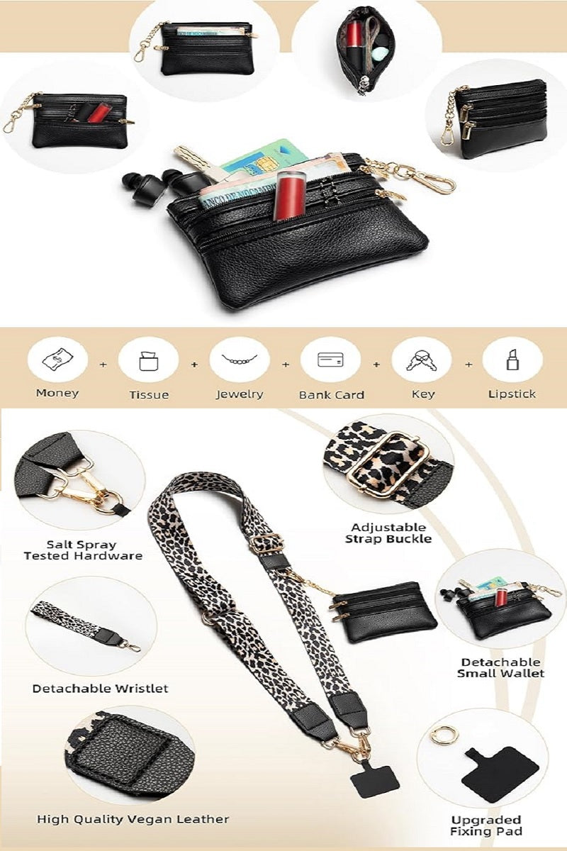 Clip & Go Crossbody Duo Phone Strap and Wallet