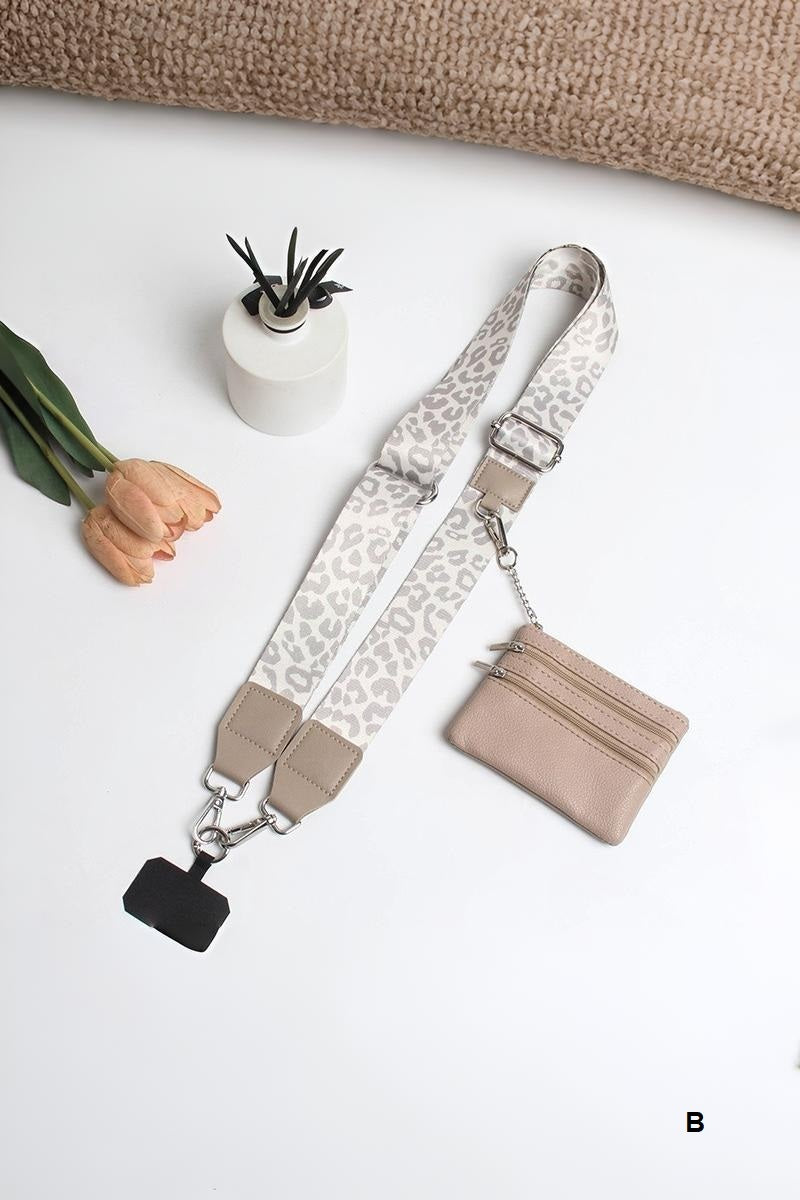 Clip & Go Crossbody Duo Phone Strap and Wallet