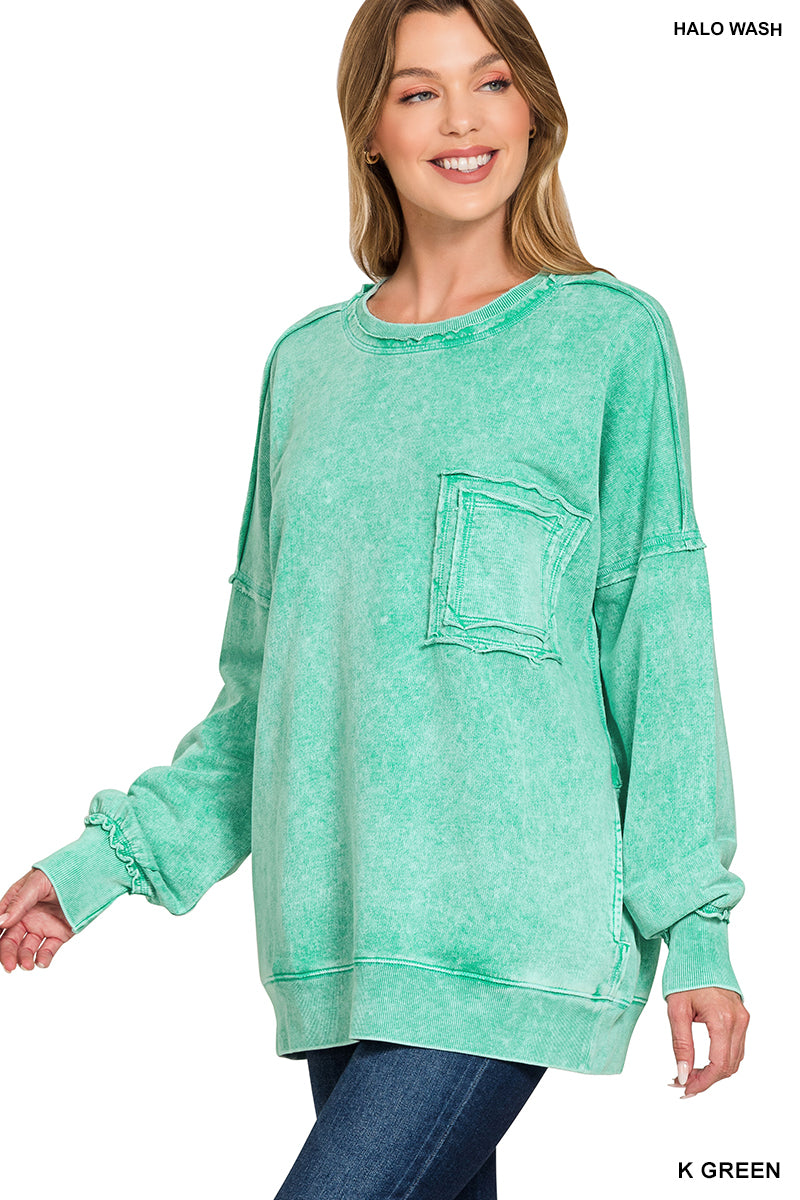 Long Sleeve Pocket Tee