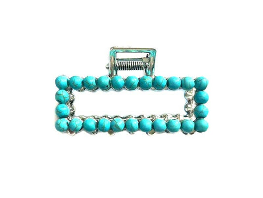 Western Mini Navajo Pearl Hair Claw