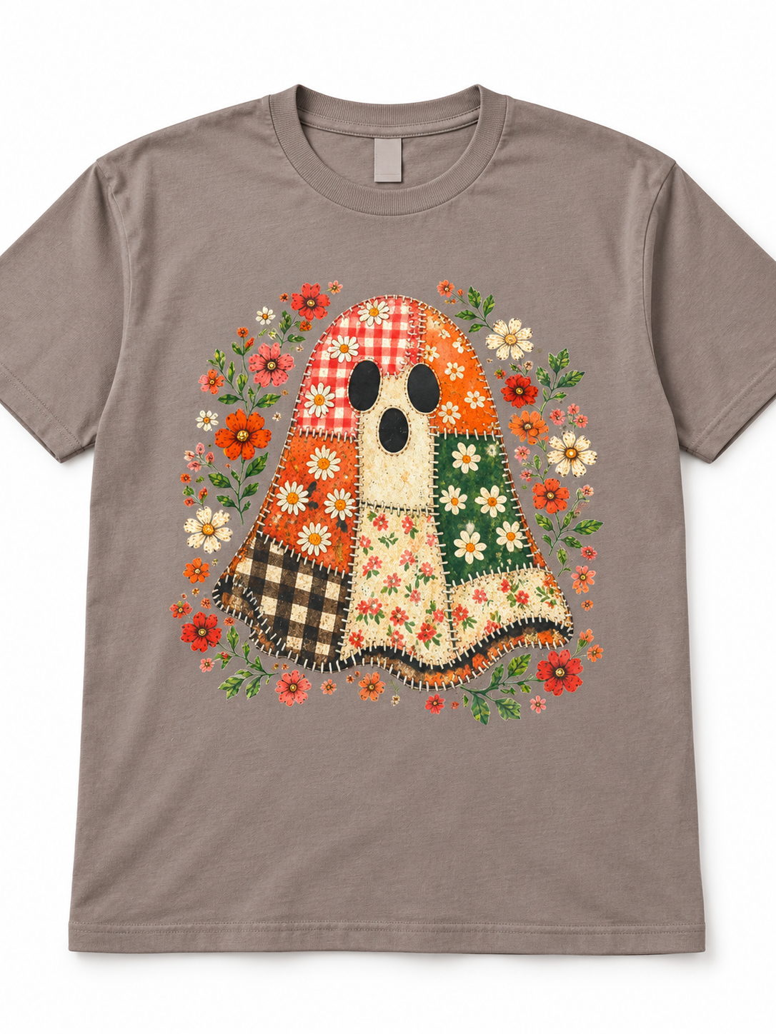 Patchwork Ghost Lane Seven Tee mockup